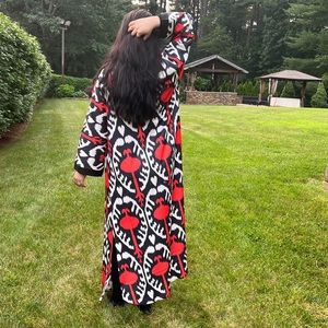 Beautiful Kimono Style Ikat Rope Cover Up